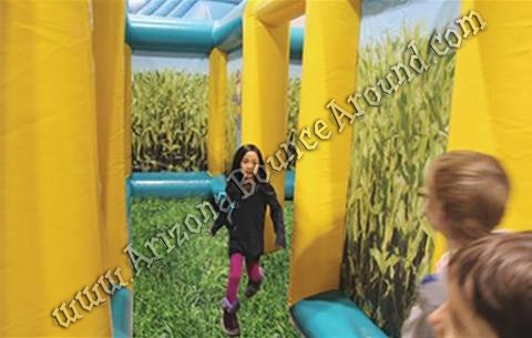 Inflatable corn maze rentals in Denver Colorado